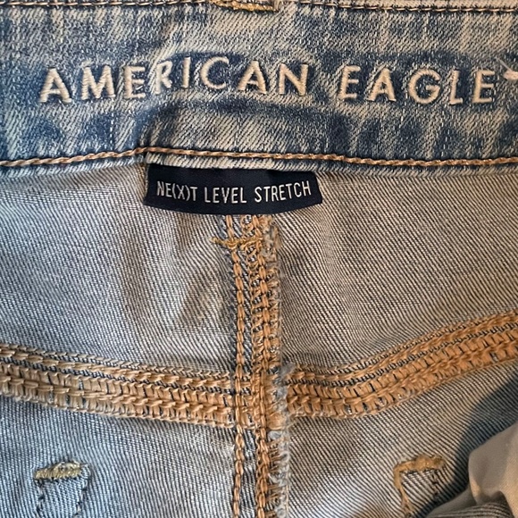 Acid Wash Ripped ne(x)t level stretch Jeans - Like New (Size 8) - Picture 5 of 6